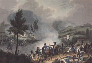Bataille de Grigo, 11 mai 1809, gravée par Daniel Havell - William after Heath